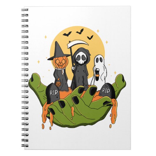 Een stukje Halloween Notitieboek (Voorkant)