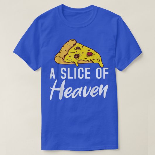 Een stukje Heaven Snack Pizzalove Pizza T-Shirt (Design voorkant)