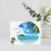 een stukje hemel ! Briefkaart (Staand voorkant)