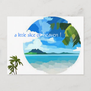 een stukje hemel !  Briefkaart