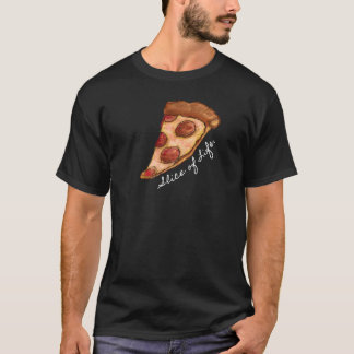 Een stukje leven. Pizza T-shirt