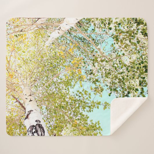 Een stukje lucht sherpa deken (Voorkant (horizontaal))