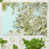 Een stukje lucht theedoek (Gevouwen)