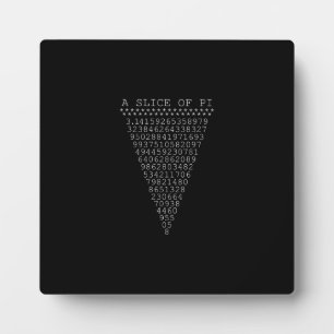 Een stukje pi-cijfers fotoplaat