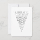 Een stukje Pi-nummers (Voorkant)