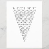 Een stukje Pi-nummers Flyer (Voorkant)