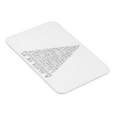 Een stukje Pi-nummers Magneet (Rechterzijde)