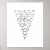 Een stukje Pi-nummers Poster (Voorkant)