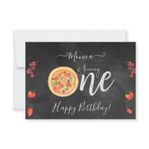 Een stukje pizzaplezier, eerste gelukkige verjaard