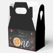 Een stukje plezier, eerste pizza verjaardag bedankdoosjes (Geopend)