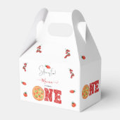 Een stukje plezier, eerste verjaardag bedankdoosjes (Voorkant Zijde)