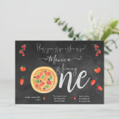 Een stukje plezier, eerste verjaardag kaart (Staand voorkant)