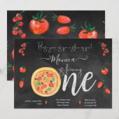 Een stukje plezier, eerste verjaardag kaart (Voorkant / Achterkant)