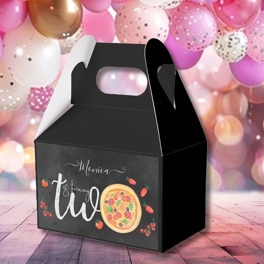 Een stukje plezier, tweede verjaardag bedankdoosjes