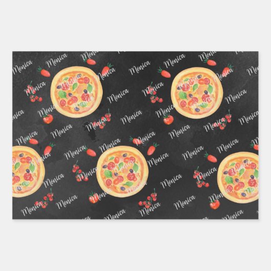 Een stukje plezier, tweede verjaardag inpakpapier vel (Voorkant 3)