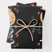 Een stukje plezier, tweede verjaardag inpakpapier vel (In situ)