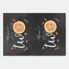 Een stukje plezier, tweede verjaardag inpakpapier vel