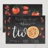 Een stukje plezier, tweede verjaardag kaart (Voorkant / Achterkant)