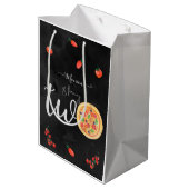 Een stukje plezier, tweede verjaardag medium cadeauzakje (Achterkant Gekanteld)