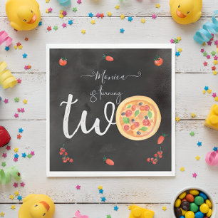 Een stukje plezier, tweede verjaardag servet