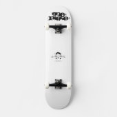 één stukje skateboard witte kleur (Voorkant)