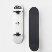 één stukje skateboard witte kleur (Voorkant)