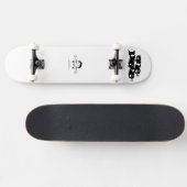 één stukje skateboard witte kleur (Horizontaal)