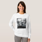 Een stuurhutregisseur signaleert een F/A-18F T-shirt (Voorkant volledig)