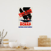 Een sub uit uw Boerderij gooien Poster (Keuken)