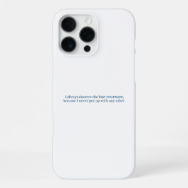 Een subtiele herinnering om je ex niet te appen iPhone 16 pro max hoesje