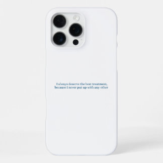 Een subtiele herinnering om je ex niet te appen iPhone 16 pro max hoesje