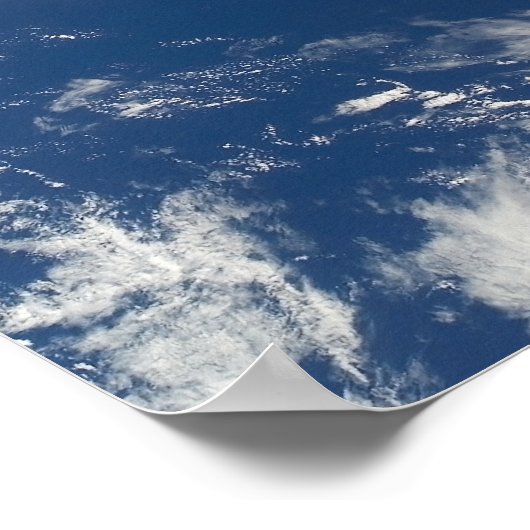 Een subtropische cycloon poster (Hoek)