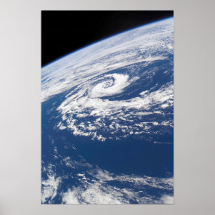 Een subtropische cycloon poster