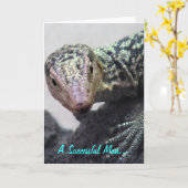 Een "succesvol Man." Het Citaat van de Foto van de Kaart (Gele Bloem)