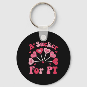 Een Sucker Voor Pt Fysiotherapie Valentijnsdag P Sleutelhanger