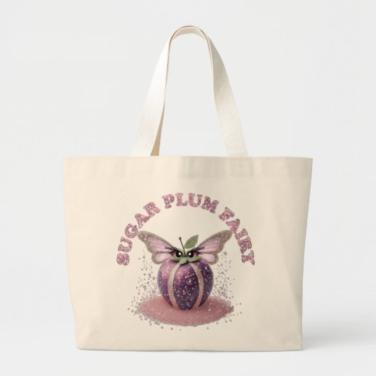 Een suikerpruimenfee grote tote bag (Voorkant)