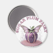 Een suikerpruimenfee magneet (Voorkant / Achterkant)