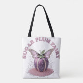 Een suikerpruimenfee tote bag (Achterkant)