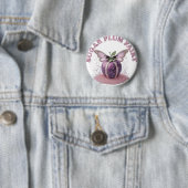 Een Suikerpruimfee Ronde Button 5,7 Cm (In situ)