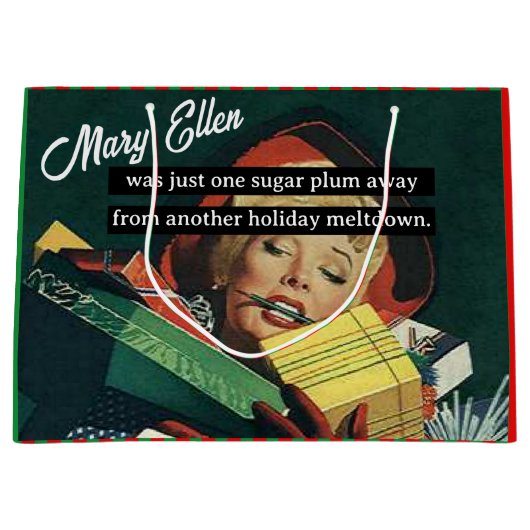 Een suikersloppenwijk van een andere vakantieuitva groot cadeauzakje (Voorkant)