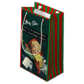 Een suikersloppenwijk van een andere vakantieuitva klein cadeauzakje (Achterkant Gekanteld)