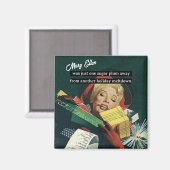 Een suikersloppenwijk van een andere vakantieuitva magneet (Voorkant / Achterkant)