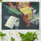 Een suikersloppenwijk van een andere vakantieuitva theedoek (Gevouwen)