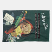 Een suikersloppenwijk van een andere vakantieuitva theedoek (Horizontaal)