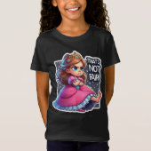 Een sullige jonge prinses t-shirt (Voorkant)