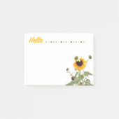 Een Sunny Hallo Post-it Notes (Voorkant)