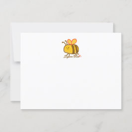 Een SUPER BIJ Ansichtkaart  Briefkaart