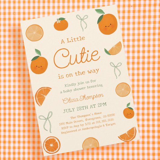 Een super-cute babyshower kaart