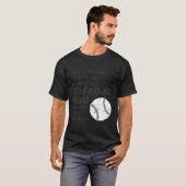 Een super honkbal vader honkbal vader t-shirt (Voorkant volledig)
