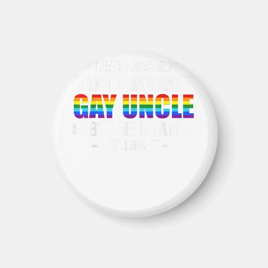 Een super sexy homo oom oom oom magneet (Voorkant)